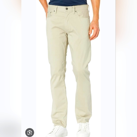 Polo Ralph Lauren Men's Size 40/32 Khaki Cotton Straight Leg Pants - Picture 1 of 16